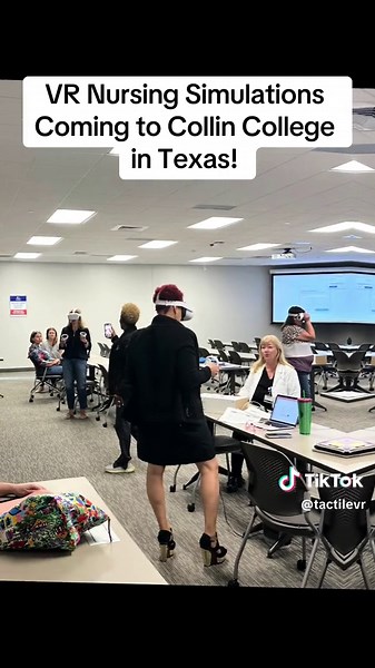 Every school we work with gets an in-person orientation & installation service to help start implementing VR Nursing simulations tailored to their program. Today we provided a live orientation for the Collin College Nursing faculty to get the implentation process started! #virtualreality #vr #nursing #nursingschool #nursingstudents #studentnurse #collincollege