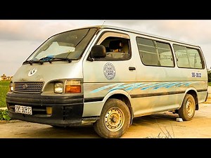 Restoring The Fourth Generation TOYOTA HIACE Car Gasoline Engine Repair Techniques