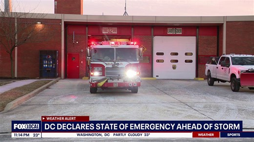 DC Fire and EMS preparing for incoming winter storm
