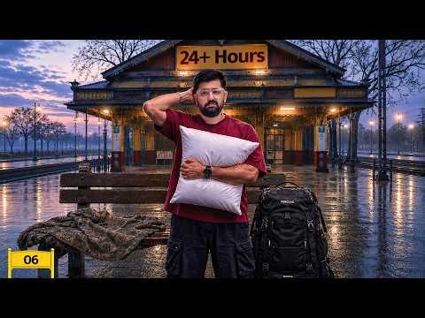 Living Inside a Railway Station For 14 Days - Day 06 🚂