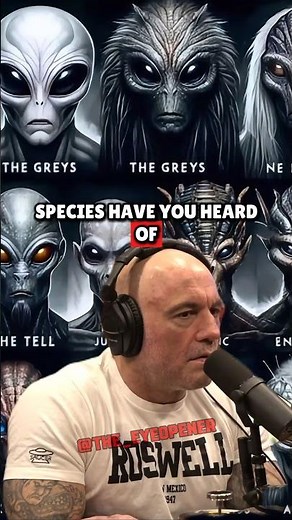 The Truth About Alien Species – Greys, Tall Whites, Reptilians & More - Joe Rogan Experience