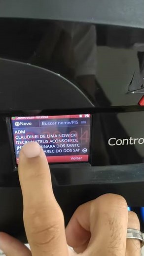 Como cadastrar biometria Control iD IDClass