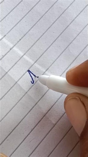 Calligraphy Alphabets A–Z | Handwriting Style ✨ #Shorts