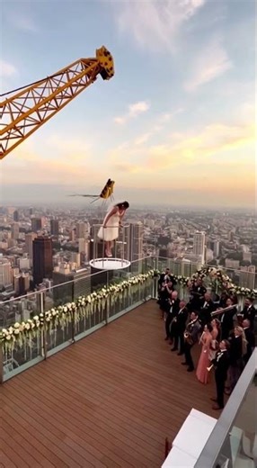 The Most Terrifying Wedding Entrance Ever! (Caught on Camera) 😱