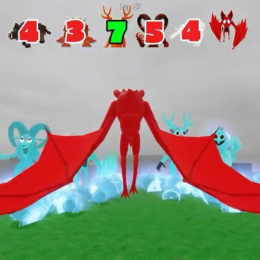 99 Nights mobs vs Stairs 🪜 | Part 3 | #99nightintheforest #roblox