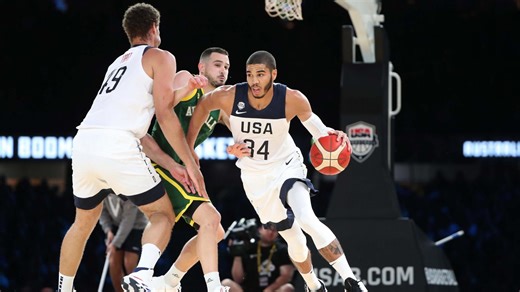 Team USA handles Australia in exhibition game