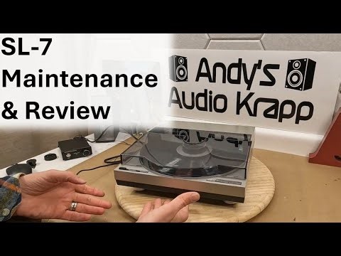 Technics SL-7 Linear Turntable – A beast in a small package – Review and maintenance