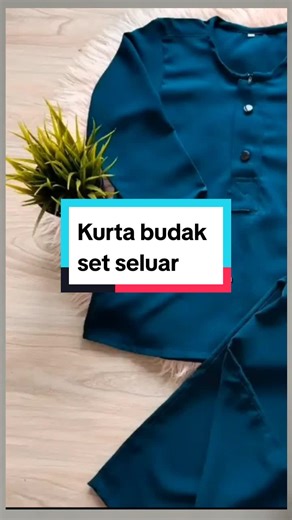 Baju Kurta Budak dan Seluar Set: Kemudahan Membeli Online