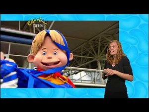 CBeebies | Sign Zone: Lazy Town Extra - S01 Episode 3 (Ready, Set, Go!)