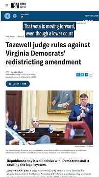 Virginia’s Redistricting Timeline