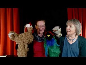 Séance de ventriloquie improvisée avec Armelle Bugand et Monique Jutras.