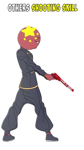 HOW COUNTRIES FIRE 🔫 #countryhumans