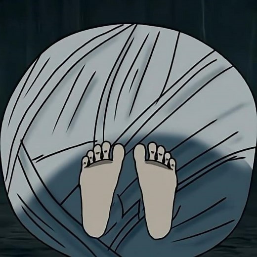 Tickle feet Shinobu Animation