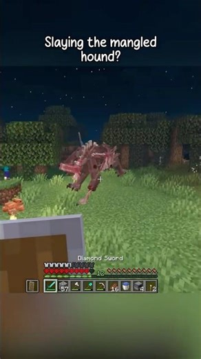 Minecraft Defeating The Mangled Hound? 🐺