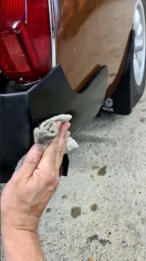 QUICK and EASY rubber bumper and trim restoration #classiccars #mgb #detailing #restoration