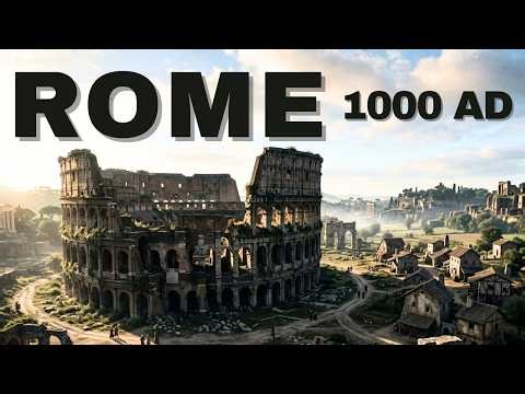 What Rome Really Looked Like in 1000 AD (AI Reconstruction)