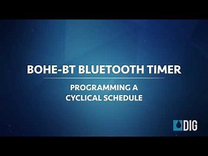 DIG BOHE-BT Bluetooth® Hose End Timer: Programming & Installation