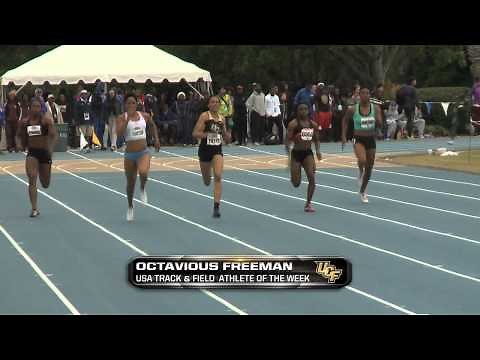 UCF Sprinter Octavious Freeman runs the world's fastest 100-meters this year!