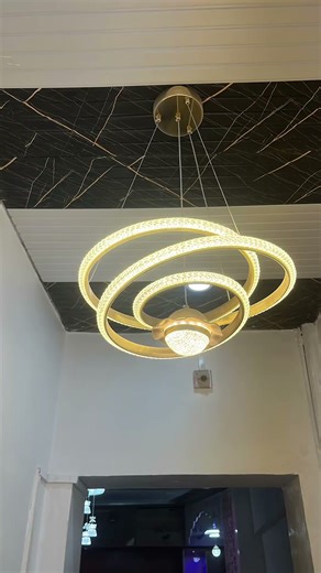 Hanging lamp design with pvc design and