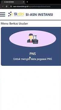 Tutorial Peremajaan Kinerja SIASN BKN part 1