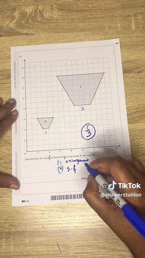 GCSE Maths: Transformation Explained (Scale Factor & Centre)