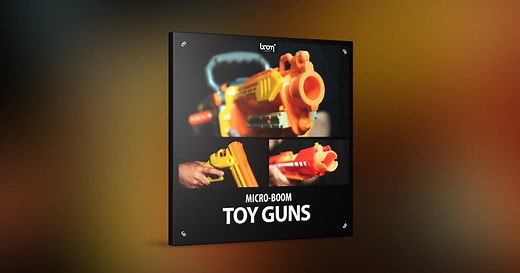 BOOM Library releases Toy Guns Micro-BOOM series sound library