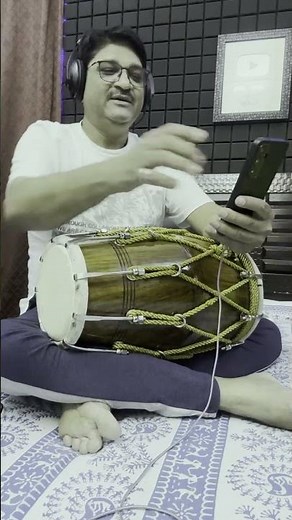 Jo meri ruh ko chain de pyar ||#learn dholak || online tabla dholak Octapad bajana sheekho ||#music