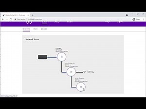 The web interface of the BT Whole Home WiFi 088269 / 095663