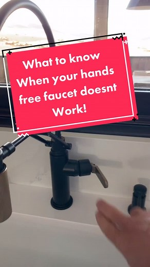 Troubleshooting Hands-Free Kitchen Faucet Issues