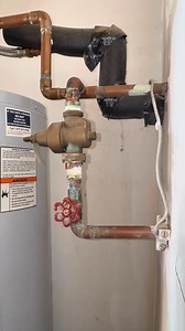 Replacing a main water valve and a PRV pt1 #plumbing #plumber #plumbinglife #plumberlife #plumbersoftiktok #shutoffvalve #ballvalve #gatevalve #solder #soldering #copper #pex #plumbingrepair #plumbingtok #diy #fyp #foryou #serviceplumber #theconservativeplumber | The C0nservative Plumber