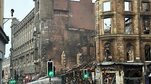 Glasgow vape shop fire site on Union Street to be fully DEMOLISHED
