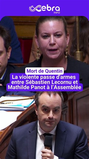 Les questions au gouvernement ont tourné au pugilat ce mardi après-midi. Mathilde Panot a interpellé Sébastien Lecornu. La présidente des Insoumis à l'Assemblée a notamment dénoncé ceux qui "instrumentalisent" la mort du militant nationaliste Quentin Deranque pour "salir" LFI. Le Premier ministre lui a répondu de manière virulente, appelant le parti de gauche à faire "le ménage dans ses rangs". #ebrainfo | Le Dauphiné Libéré
