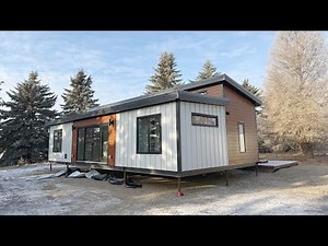 Modern Modular 882 Home Tour | Delivered to Rural Alberta : 2 Bedroom 2 Bathroom Home