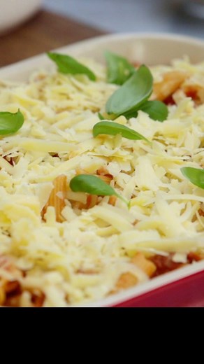 Simple, affordable and so tasty the whole family will love it... it's KerryAnn's easy tuna pasta bake! 🐟 | Jamie Oliver