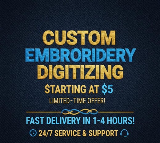 Custom Embroidery Digitizing, Logo Digitizing, Custom Digitize ,image Digitizing Embroidery, Embroidery Digitizing Service - Etsy