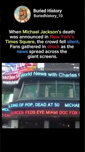 When Michael Jackson’s Death Was Announced in Times Square 💔
