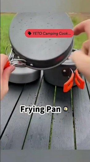 🔥17pcs Camping Cookware Kit | Outdoor Hiking Essentials
