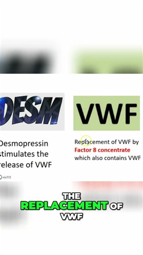 DESM & vWF: How Desmopressin Triggers Release #shorts