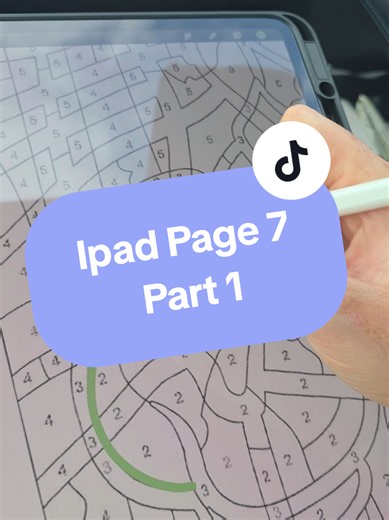 iPad Disney Mystery Colouring Book – Page 7 Part 1