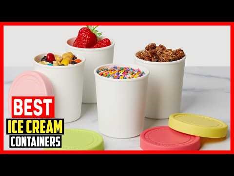✅Top 5 Best Ice Cream Containers 2026
