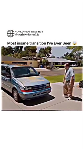 WORLDWIDE REEL HUB on Instagram: "A man casually pulls a cloth off what looks like an ordinary parked car, and in the very next second it transforms into a sleek Bullet bike, instantly grabbing attention and setting the tone. Just when you think that’s the highlight, the scene cuts to an old couple standing calmly, and the old man gently removes a cloth draped over his wife. In a perfectly timed parallel, she transforms too — suddenly appearing youthful, glowing, and exactly how she once was for