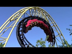 Corkscrew off-ride HD Silverwood Theme Park