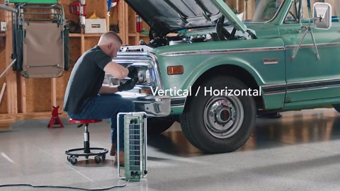 Vornado BXR HD Heavy Duty Air Circulator, 3-Speed High Velocity Powerful Shop Blower Fan, Multidirectional and Multipurpose Electric Air Mover, High-Impact Case with 8ft Cord