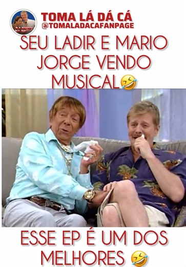 Ocorre um erro médico e Mário Jorge toma hormônios femininos, enquanto Rita recebe hormônios masculinos. A reposição errada deixa Mário Jorge super sensível e Rita extremamente grosseira. #tomaladaca #humor #CapCut