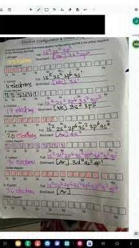 CHEMISTRY: (ACTUAL LESSON) ELECTRON CONFIGURATION/SHORT-HAND || ORBITAL DIAGRAM