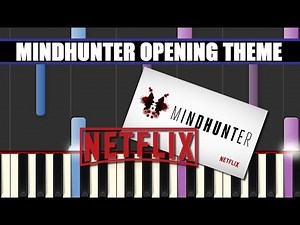 MINDHUNTER (Opening Theme) Piano Tutorial / Cover SYNTHESIA + MIDI & SHEETS