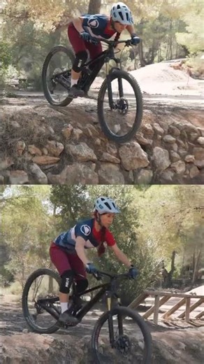 😯 Big vs. Small Roll-Down #mtbtutorial