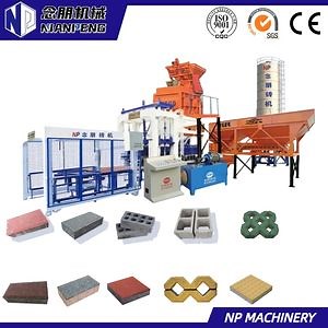 [Hot Item] Germany Design Advanced Model of Concrete Block Brick Making Machine (automatic line)