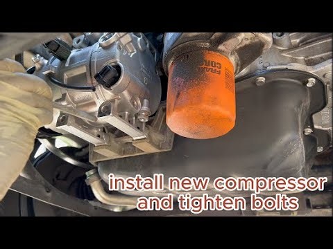 2011 KIA Optima A/C Compressor replacement