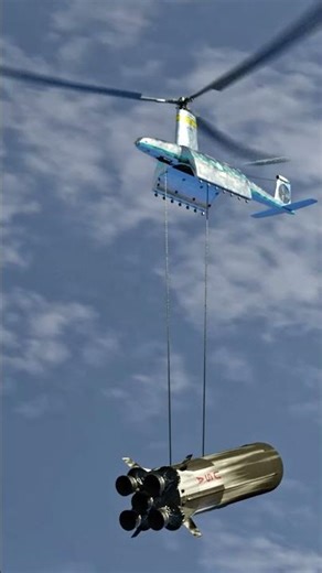 Saturn V Recovery by the World's Biggest Helicopter